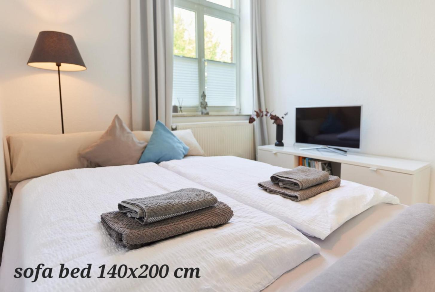 Renoviertes Mit Netflix&boxspringbett Apartment